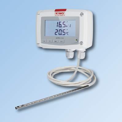 kimo CTV210多功能热线式风速风量温度变送器