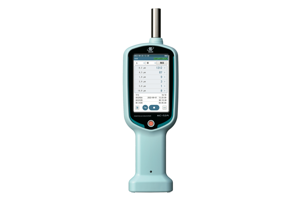 RION KC-52A HAND HELD PARTICLE COUNTER